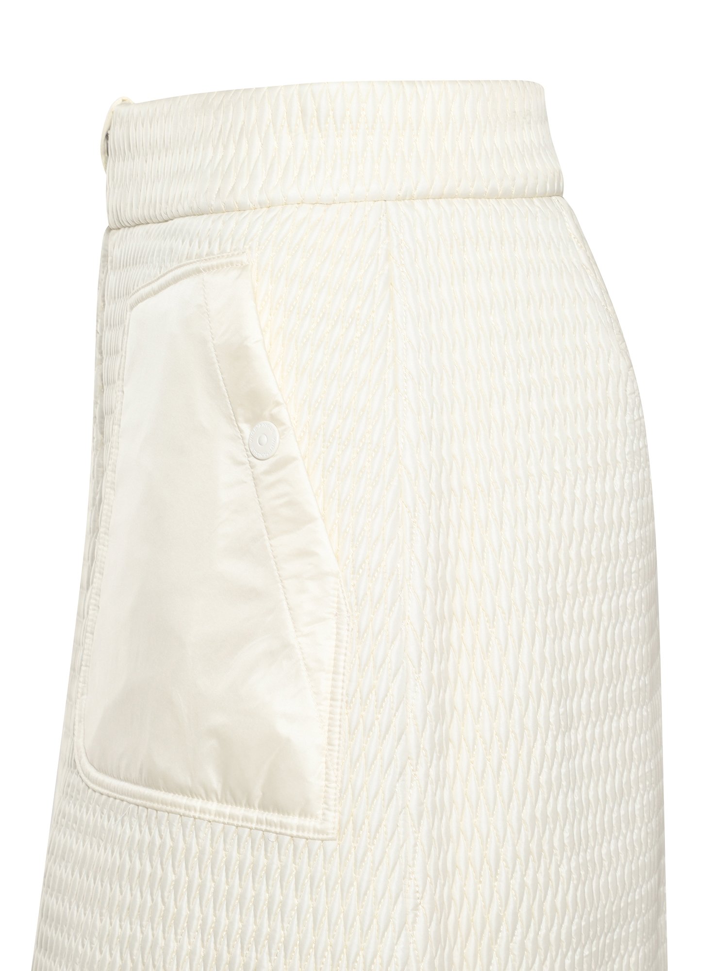 WG 다이아 퀼팅 스커트 L_Off White 상세 이미지 5