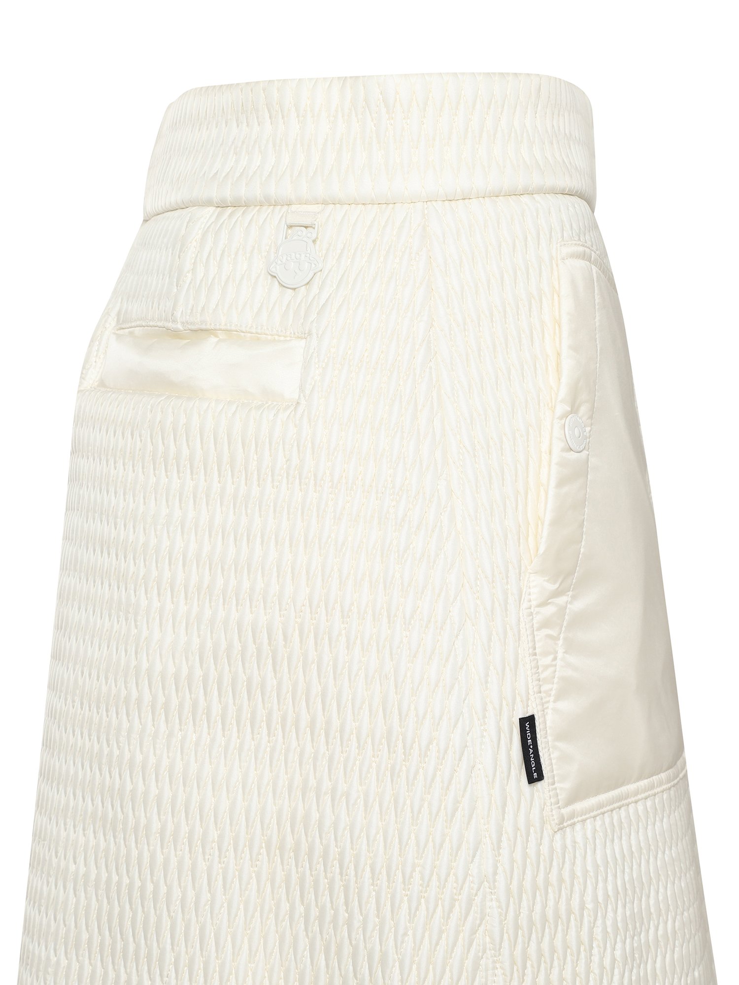 WG 다이아 퀼팅 스커트 L_Off White 상세 이미지 6
