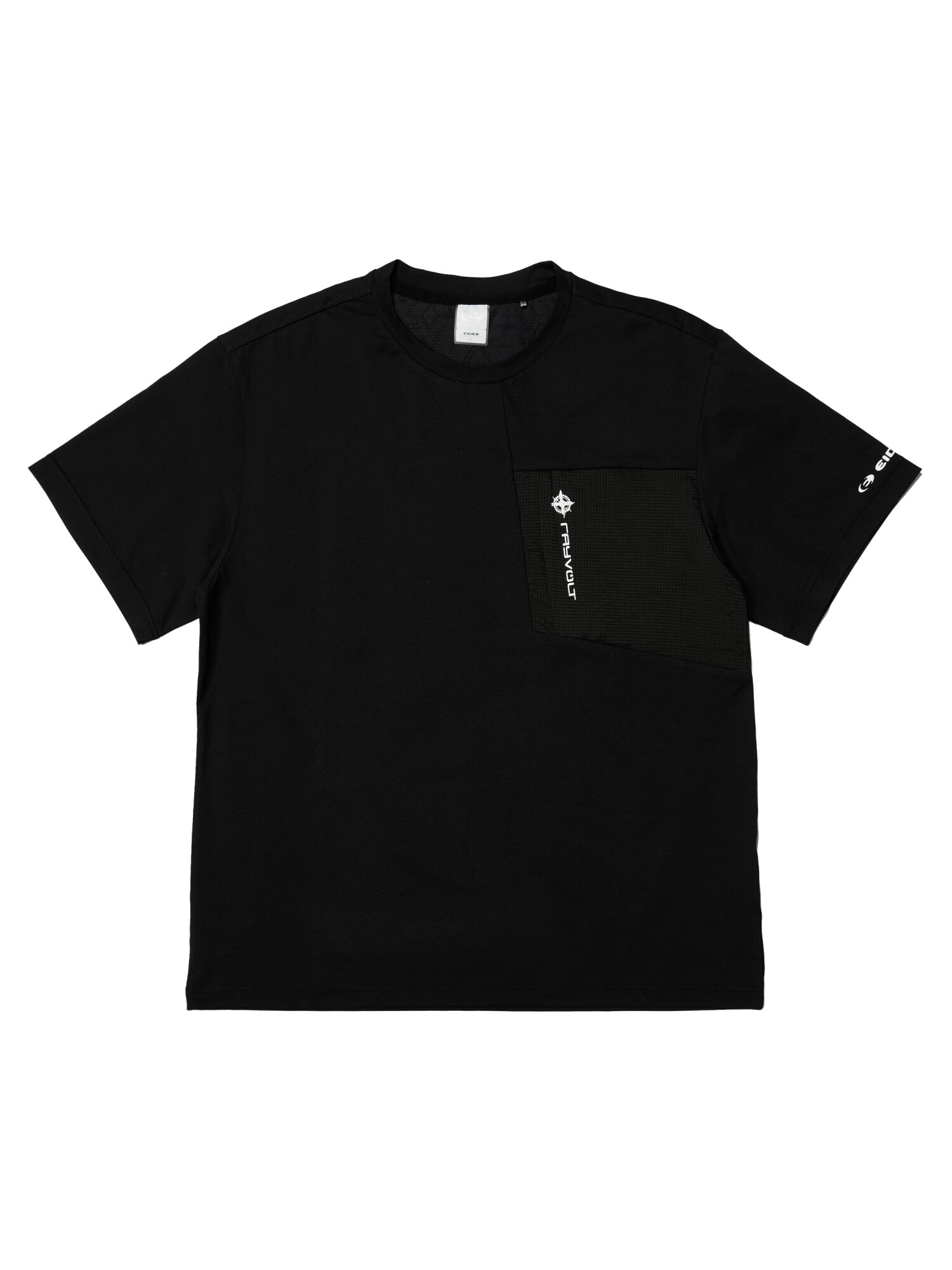 Tシャツ・カットソー EiDER EIDER x RAYVOLT ICE POCKET ROUND TEEBlack DMM24272Z1 optimize