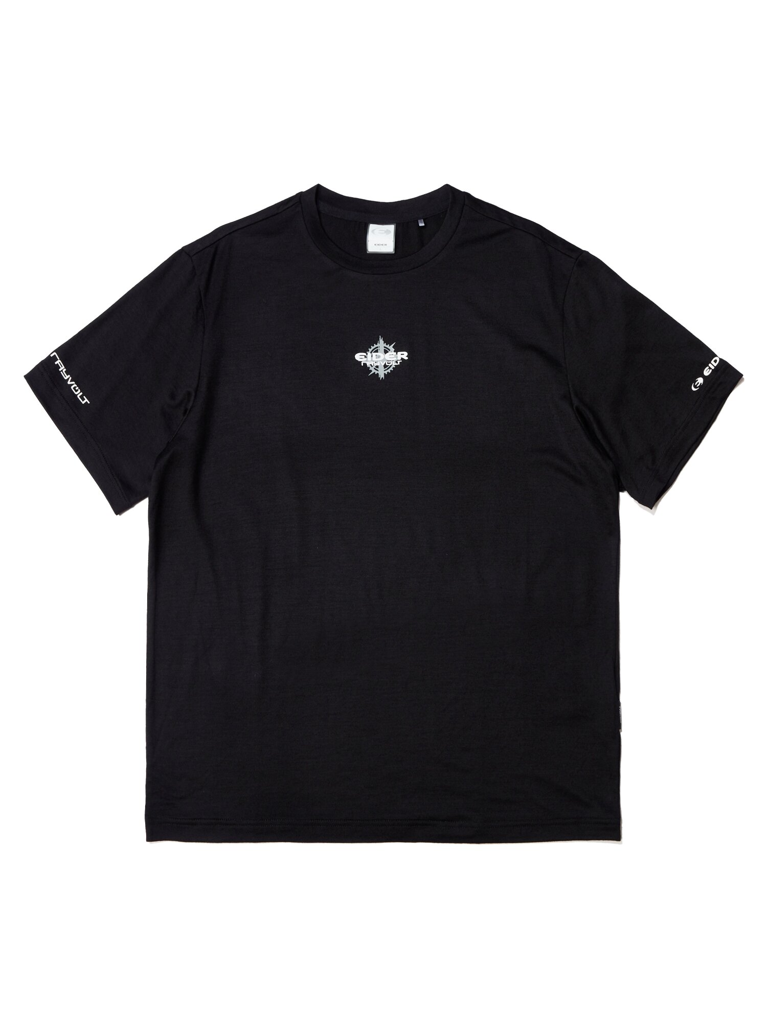 Tシャツ・カットソー EiDER EIDER x RAYVOLT ICE POCKET ROUND TEEBlack DMM24272Z1 K.VILLAGE