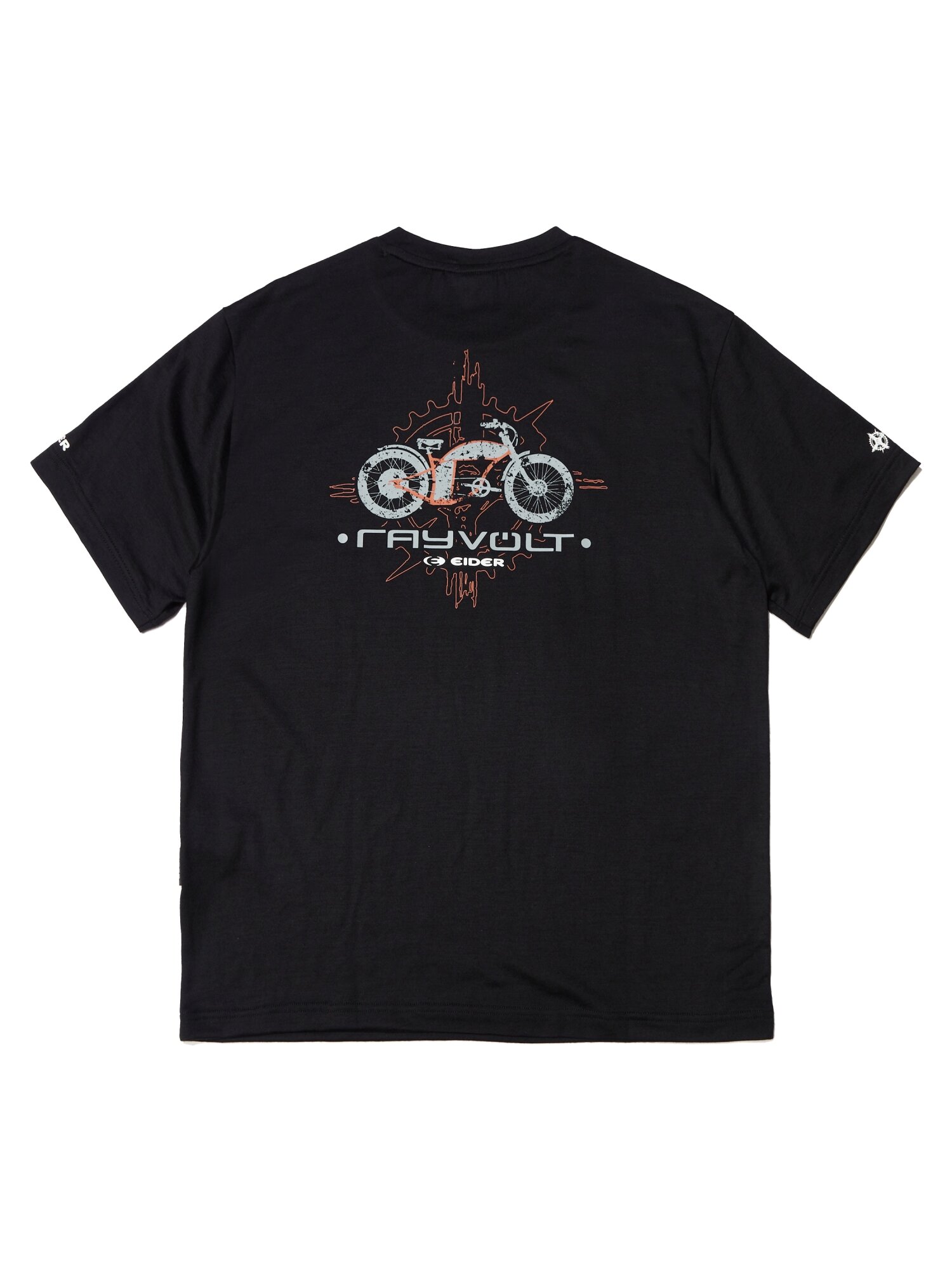 EIDER x RAYVOLT 남성 WOOL KNIT ROUND TEE_Black_DMM24273Z1